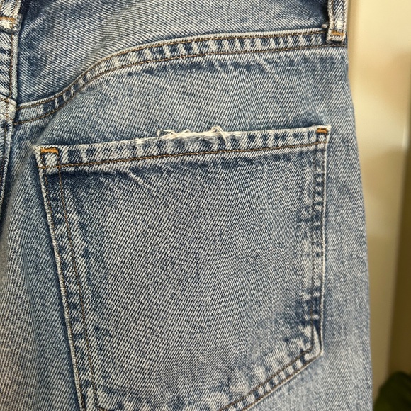 Agolde Riley Crop in Endless Organic 27 - Picture 8 of 9